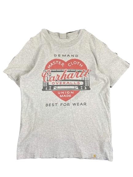 Carhartt Heritage Master Cloth T-Shirt L | Grey Union Made Workwear Graphic Tee