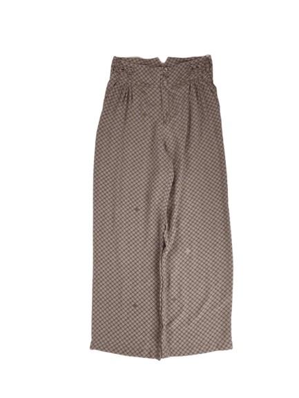 Roberto Cavalli High Waist Trousers IT 42 | Luxury Print Silk Blend | Vintage Cavalli